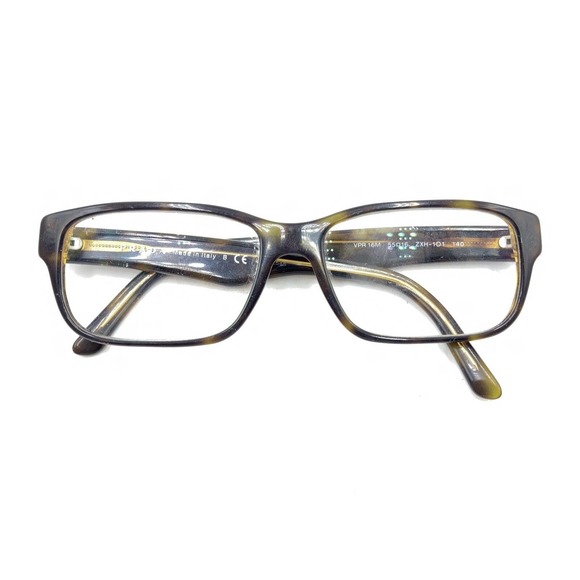 Prada VPR 16M ZXH-1O1 Blue Brown Tortoise Eyeglasses Frames 55-16 140 Italy - Picture 12 of 12